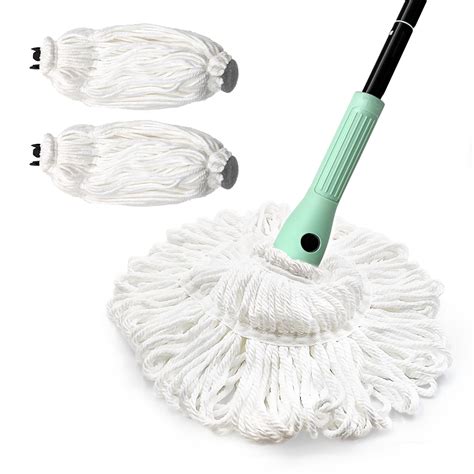 Daliper Self Wringing Twist Mop With 575 Inches Long Handle Dry Wet