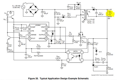 UC3843A: Needed Outpu of 15V, 1A - Power management forum - Power ...