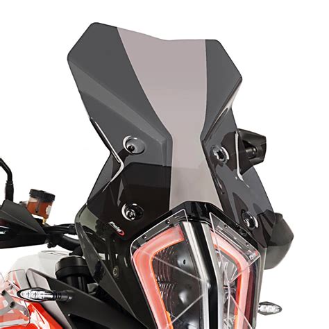 Windshield Touring Puig KTM 1290 Super Adventure R S 17 18 Dark Smoke