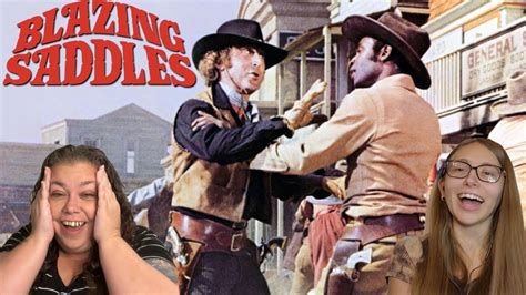 Blazing Saddles Reaction Youtube