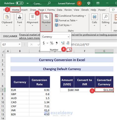 How To Convert Currencies In Excel Methods Exceldemy