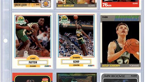 One-Sheet Collections: 1995-96 Seattle Supersonics - Beckett News