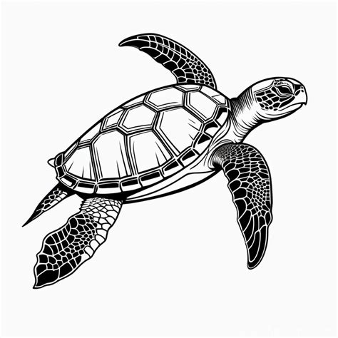 Adorable Sea Turtle Tattoo Ideas | Stable Diffusion Online