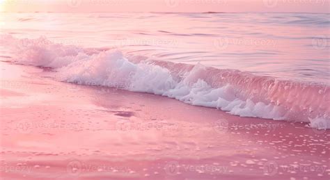 AI generated Pink beach pink sky pink sea 41286826 Stock Photo at Vecteezy