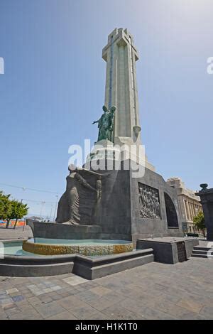 Memorial Monumento A Los Caidos Plaza De Espana Santa Cruz Island