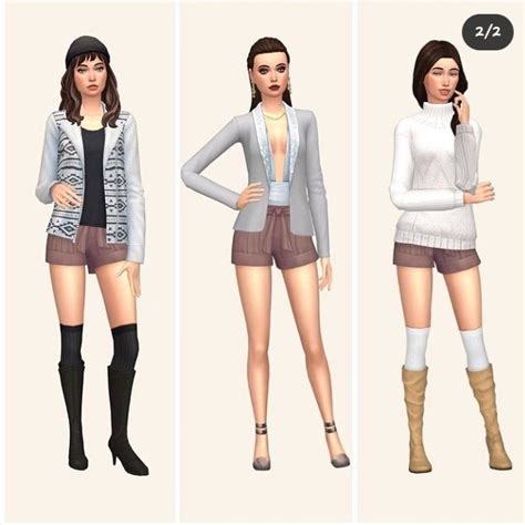 Pin By On Sims Clothing Sims Mods Clothes Sims