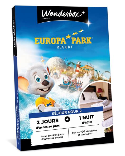 Coffret cadeau TicknBox Séjour Europa Park Coffret cadeau Achat