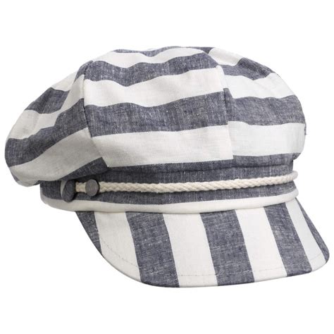 Twotone Jeans Newsboy Cap By Lierys Lierys High Quality