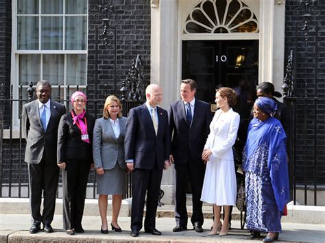 Angelina Jolie Meets David Cameron And Representatives Fro… Flickr