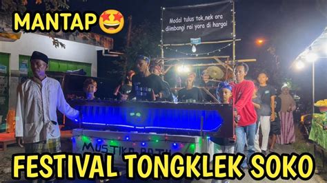 Keren Semarak Festival Tongklek Ramadhan Pac Ipnu Ippnu Soko