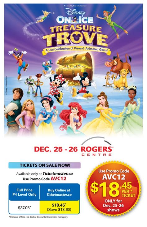 Special Discount for Tickets of Disney On Ice on Dec.25-26 - CPAC