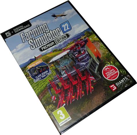 Farming Simulator 22 Premium Edition Nowa Pl Pc Na PŁycie Stan Nowy 14945 Zł