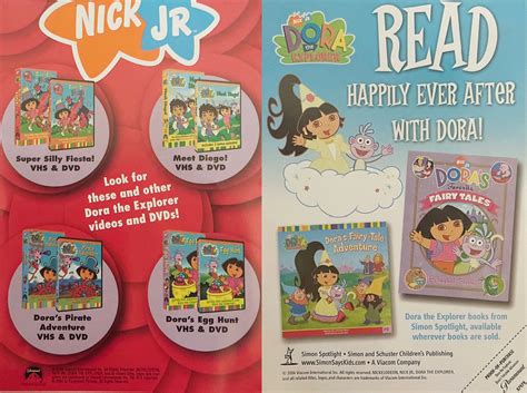 Dora's Fairytale Adventure Product Insert by Jack1set2 on DeviantArt