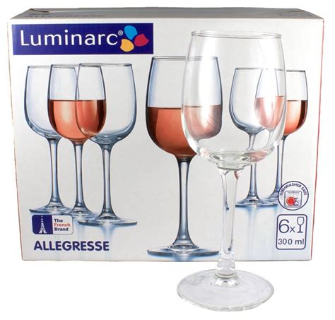 Купить Набор бокалов для вина Luminarc ALLEGRESSE /6х300 мл Люминарк ...