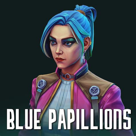 Blue Papillions - Emily - The Stylized Character