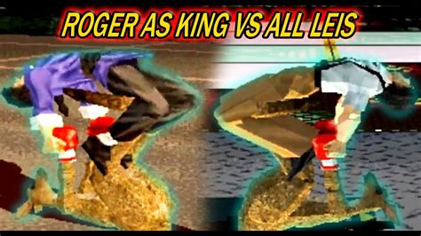 TAS Roger As King Vs All Leis Tekken 2 Requested YouTube