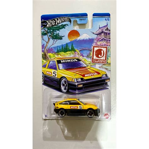 Jual Hot Wheels J Imports Honda CRX Shopee Indonesia