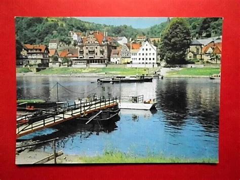 AK ANSICHTSKARTE POSTKARTE DDR 1970 Sächsische Schweiz Wehlen