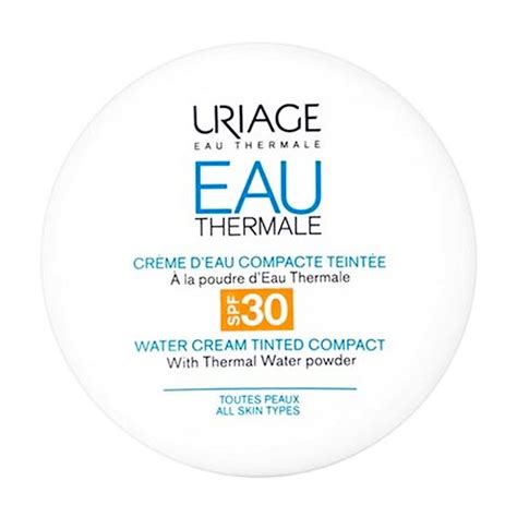 Uriage Water Cream Tinted Compact Spf Creme Deau Compacte Teintee