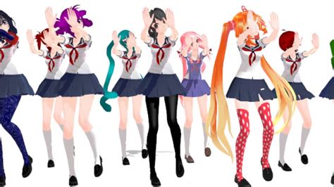 Mmd Yandere Simulator Mashup Part 6 Youtube