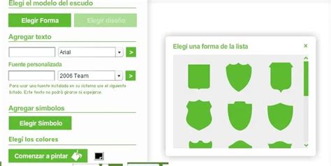 Diseñar escudos de futbol gratis online Imagui