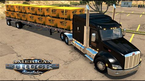 American Truck Simulator Sunday Test Drive Tmc Peterbilt Youtube