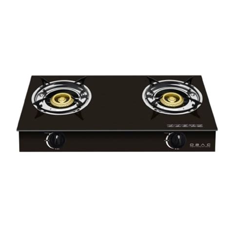 Obac 2 Burner Table Top Gas Stove OB3080BG - Buy Online | Bargains