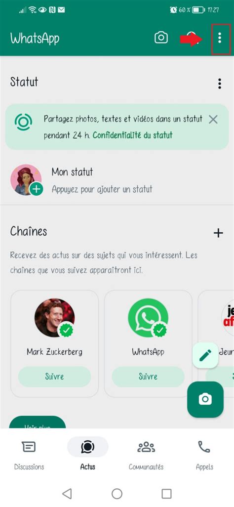 Comment voir qui est en ligne sans être vu sur WhatsApp Alucare