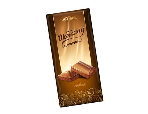 Молочный шоколад Своя линия Обычный / Звичайний | отзывы