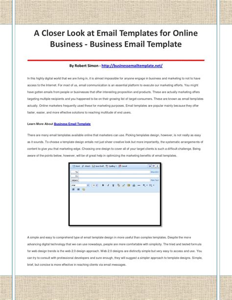 Business email template by bestartificialchristmastre - Issuu