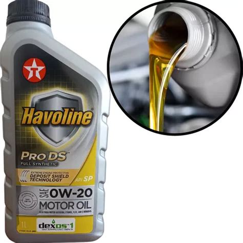 1 Litro Óleo De Motor Sintético Havoline Pro Ds 0w20 Texaco