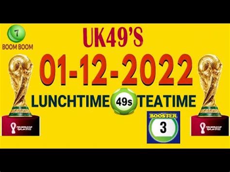 Uk S Today Prediction Bonus Ball Doubles Uk Lunchtime