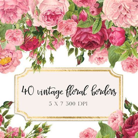 vintage floral border clip art 10 free Cliparts | Download images on ...