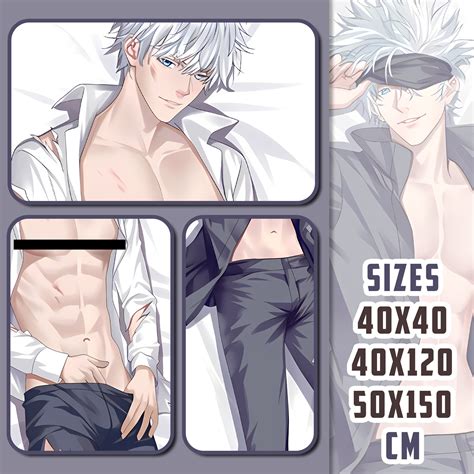 Satoru Gojo Body Pillow Cover Jujutsu Kaisen Pillow Case Etsy Uk