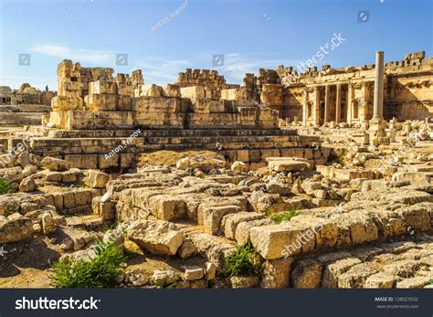 Great Court Baalbek Temple Complex Stock Photo 128023532 | Shutterstock