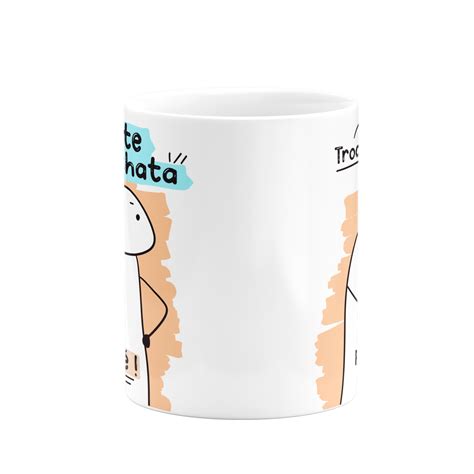 Caneca Personalizada Flork Troco Gente Chata Por Caf Elo