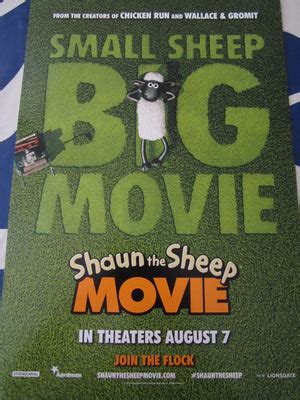 Shaun the Sheep set of 2 mini 2015 movie posters | AutographsForSale.com