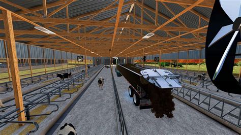 Crooked Creek Free Stall V11 Fs25 Mod Farming Simulator 22 Mod