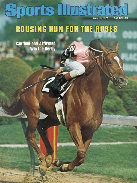 Affirmed 1978 Kentucky Derby Sports Illustrated Cover Photograph By