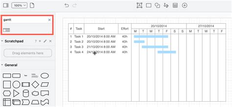 Draw Io Gantt