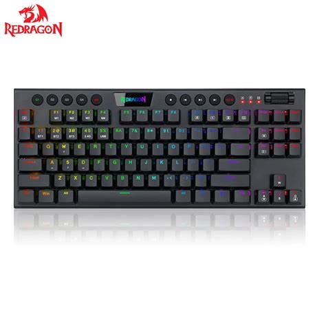 Teclado Mec Nico Redragon K Horus Sem Fio Rgb Superdescontostop