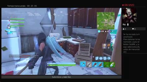 Jugando En Mi Primer De Youtube Fortnite Youtube