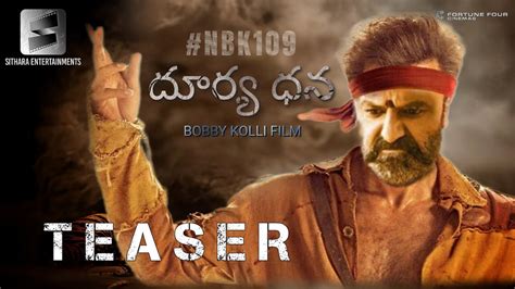 Nbk First Look Teaser Nandamuri Balakrishna Nayana Tara Bobby