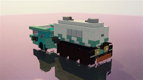 Atompunk Tank Truck Minecraft Map