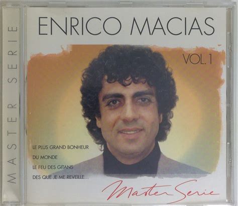 Enrico Macias - Enrico Macias Vol.1 (1988, SBM, CD) | Discogs