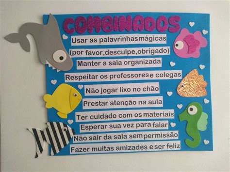 Kit Sala De Aula Fundo Do Mar Elo Produtos Especiais