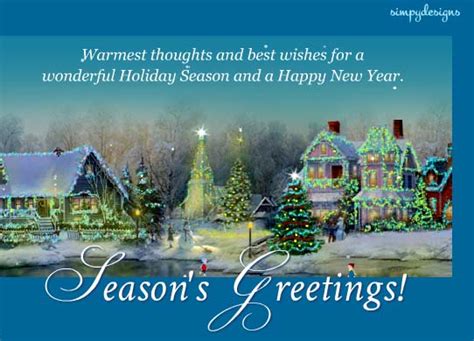 Season's Greetings Cards, Free Season's Greetings Wishes, Greeting ...