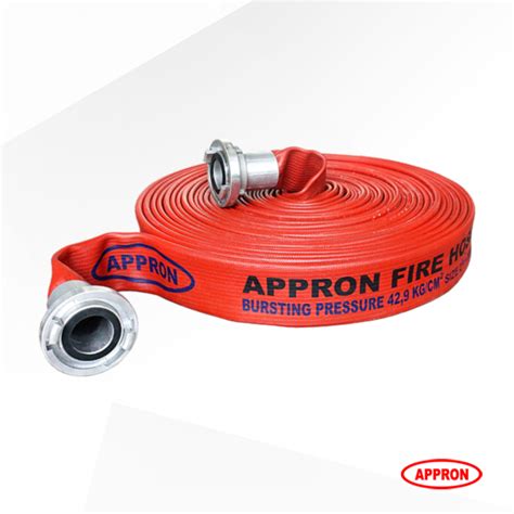 Red Rubber Fire Hose Inch Appron