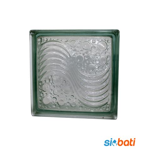 Brique De Verre Ref Sea Wave SIOBATI