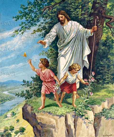 Christ Protecting The Children Goodsalt